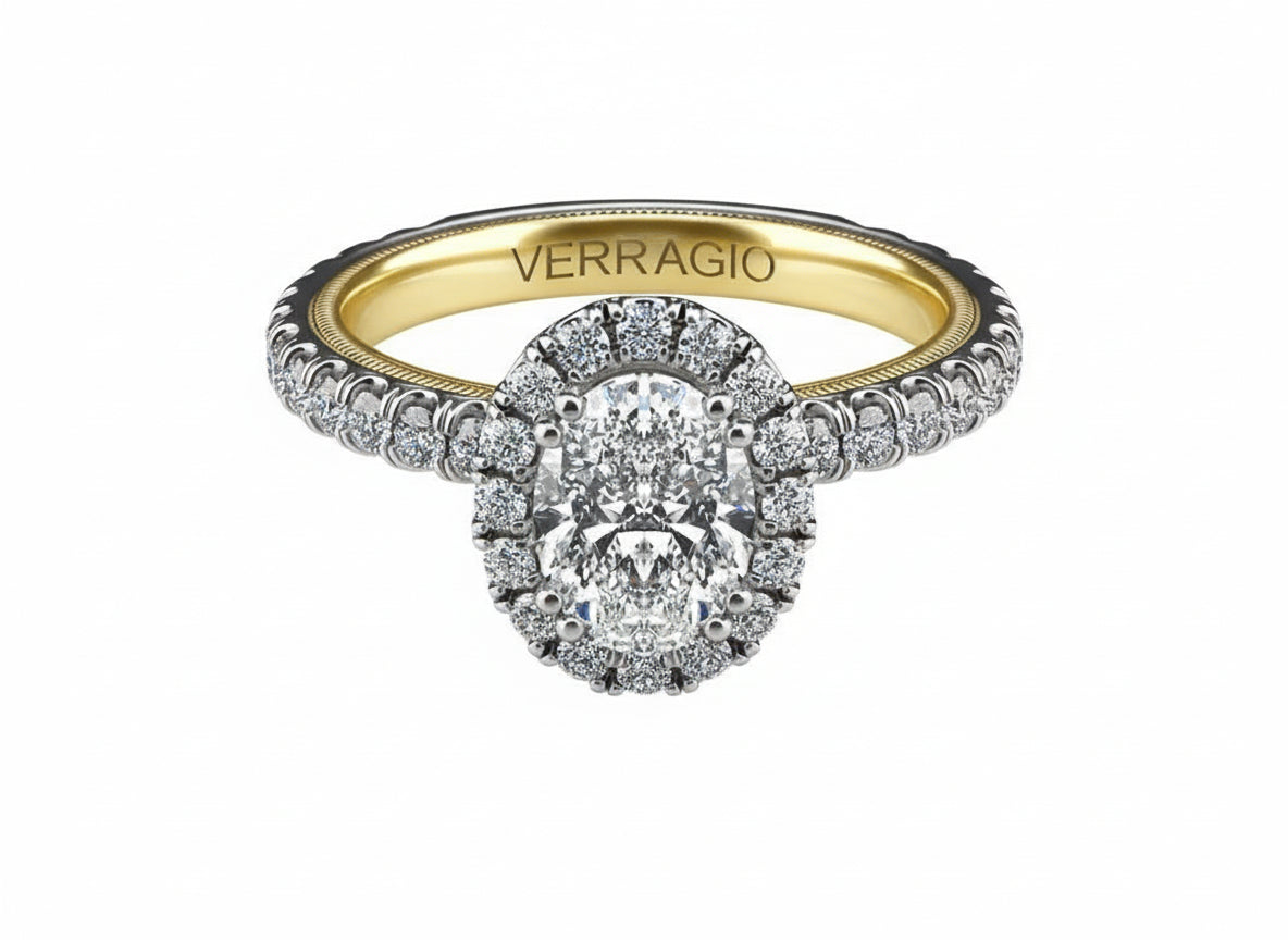 TRADITION - TR180HOV VERRAGIO Engagement Ring Birmingham Jewelry Verragio Jewelry | Diamond Engagement Ring TRADITION - TR180HOV