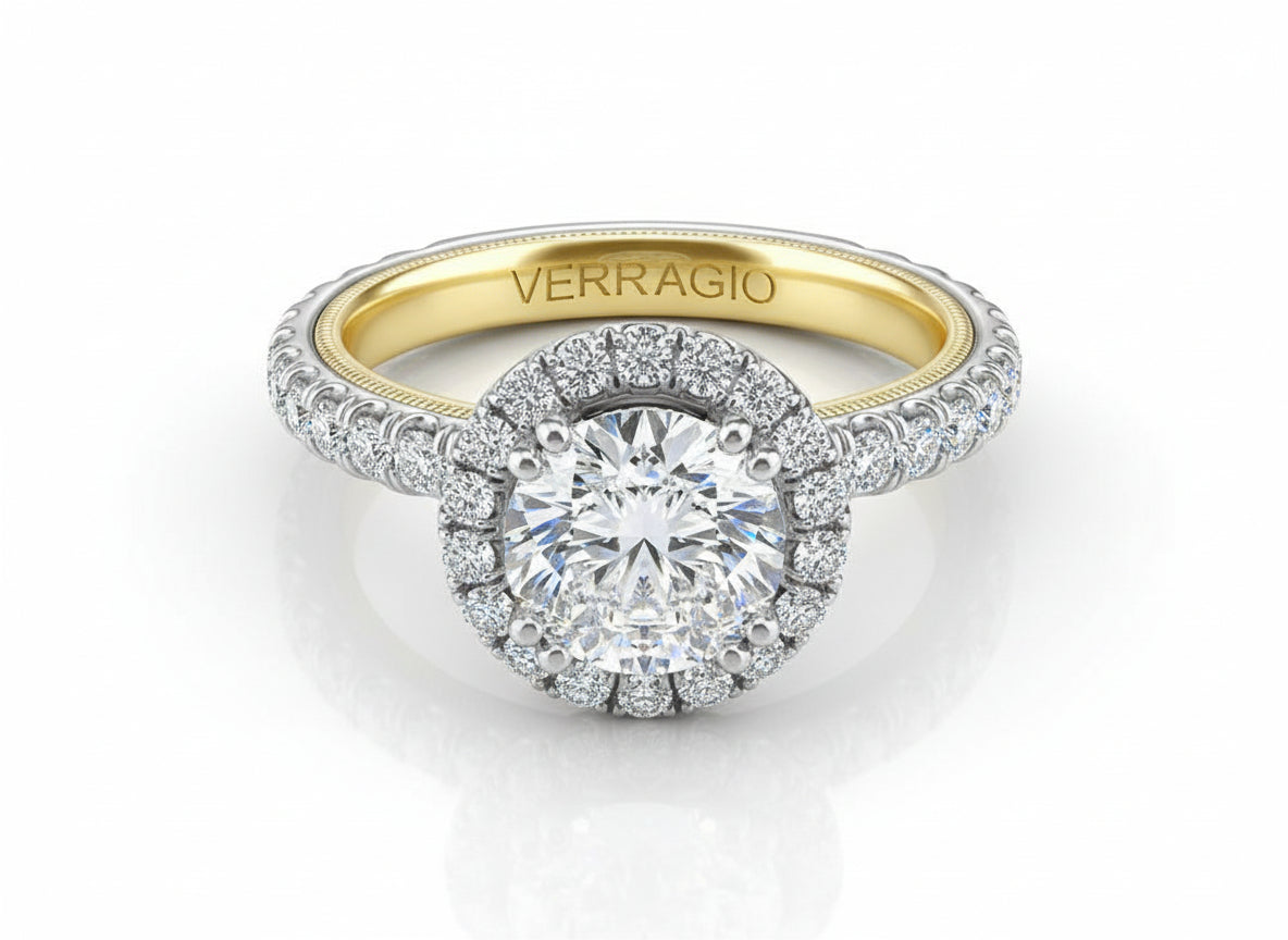 TRADITION - TR180HR VERRAGIO Engagement Ring Birmingham Jewelry Verragio Jewelry | Diamond Engagement Ring TRADITION - TR180HR