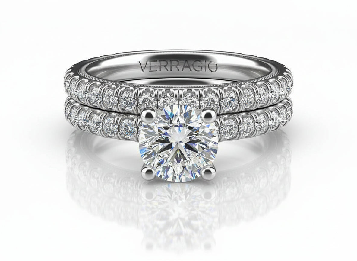 TRADITION - TR180R4 VERRAGIO Engagement Ring Birmingham Jewelry Verragio Jewelry | Diamond Engagement Ring TRADITION - TR180R4