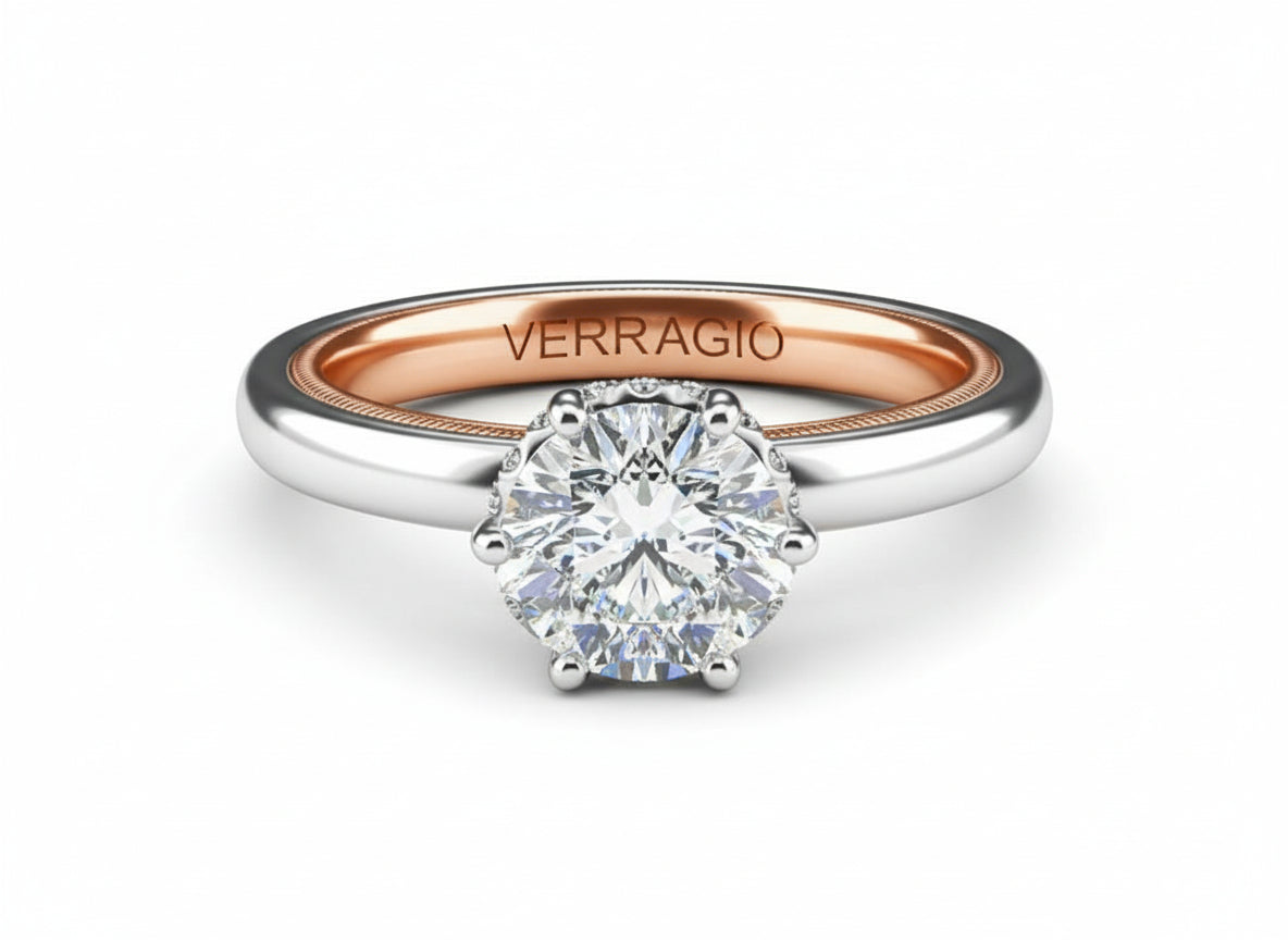 TRADITION - TR180TR-S VERRAGIO Engagement Ring Birmingham Jewelry Verragio Jewelry | Diamond Engagement Ring TRADITION - TR180TRS