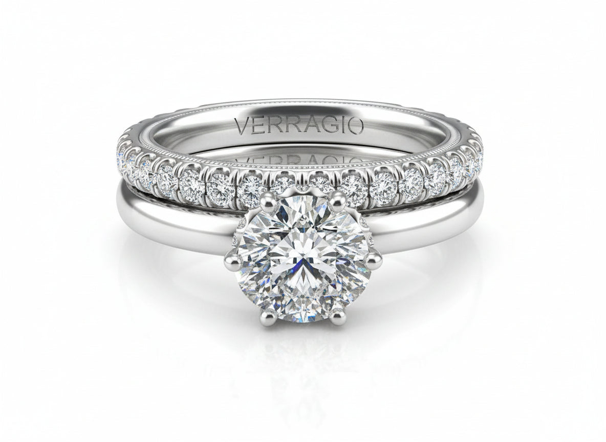 TRADITION - TR180TR-S VERRAGIO Engagement Ring Birmingham Jewelry Verragio Jewelry | Diamond Engagement Ring TRADITION - TR180TRS