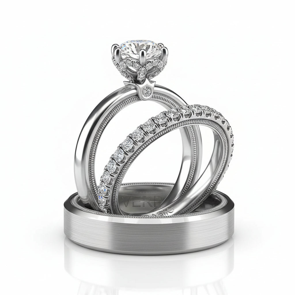 TRADITION - TR180TR-S VERRAGIO Engagement Ring Birmingham Jewelry Verragio Jewelry | Diamond Engagement Ring TRADITION - TR180TRS