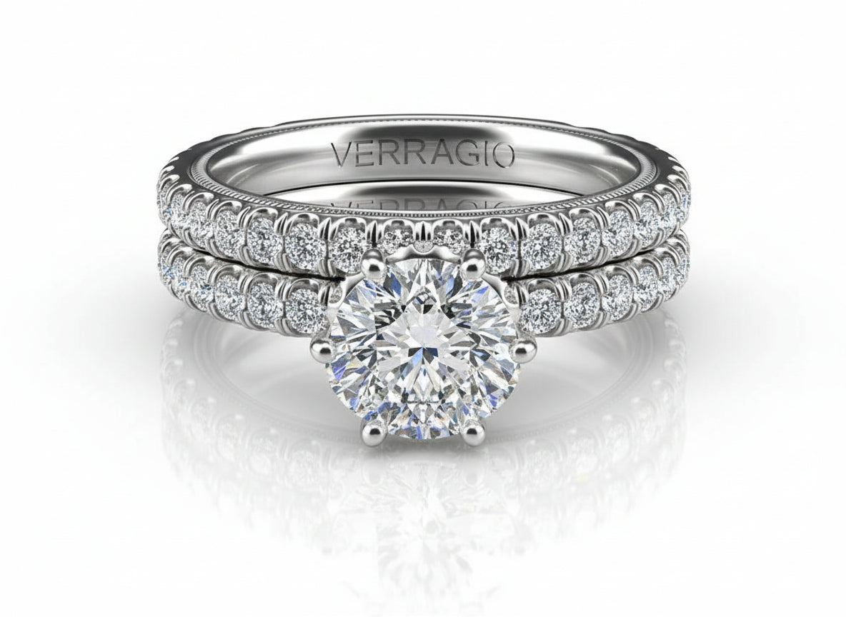 TRADITION - TR180TR VERRAGIO Engagement Ring Birmingham Jewelry Verragio Jewelry | Diamond Engagement Ring TRADITION - TR180TR