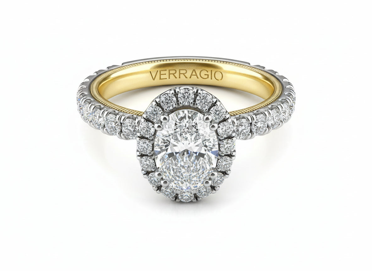 TRADITION - TR210HOV VERRAGIO Engagement Ring Birmingham Jewelry Verragio Jewelry | Diamond Engagement Ring TRADITION - TR210HOV