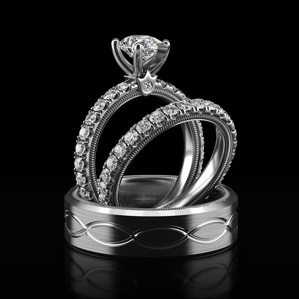 TRADITION - TR210PS4 VERRAGIO Engagement Ring Birmingham Jewelry Verragio Jewelry | Diamond Engagement Ring TRADITION - TR210PS4