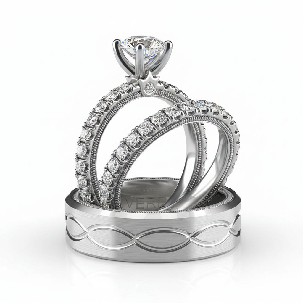 TRADITION - 210PS4 VERRAGIO Engagement Ring Birmingham Jewelry Verragio Jewelry | Diamond Engagement Ring TRADITION - 210PS4