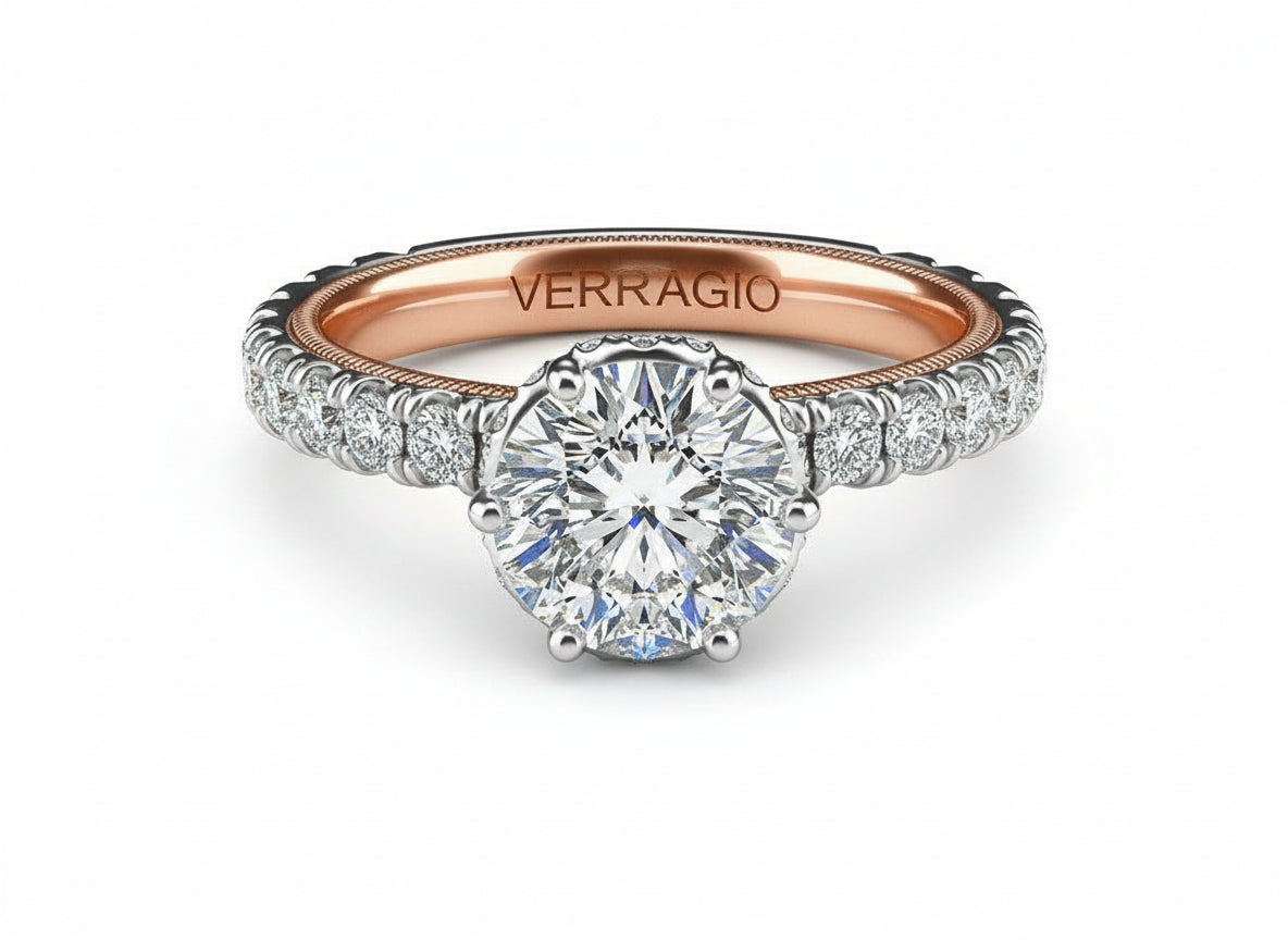 TRADITION - 210TR VERRAGIO Engagement Ring Birmingham Jewelry Verragio Jewelry | Diamond Engagement Ring TRADITION - 210TR