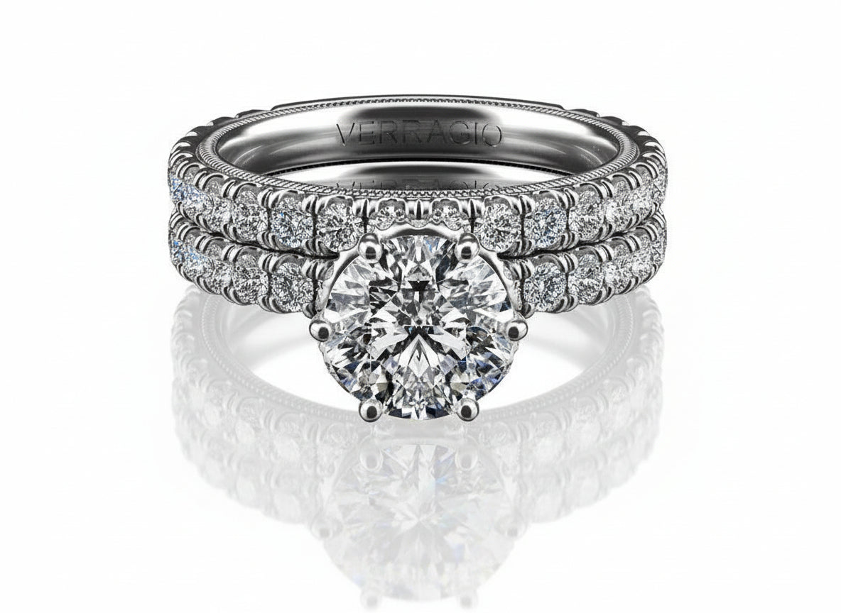 TRADITION - 210TR VERRAGIO Engagement Ring Birmingham Jewelry Verragio Jewelry | Diamond Engagement Ring TRADITION - 210TR