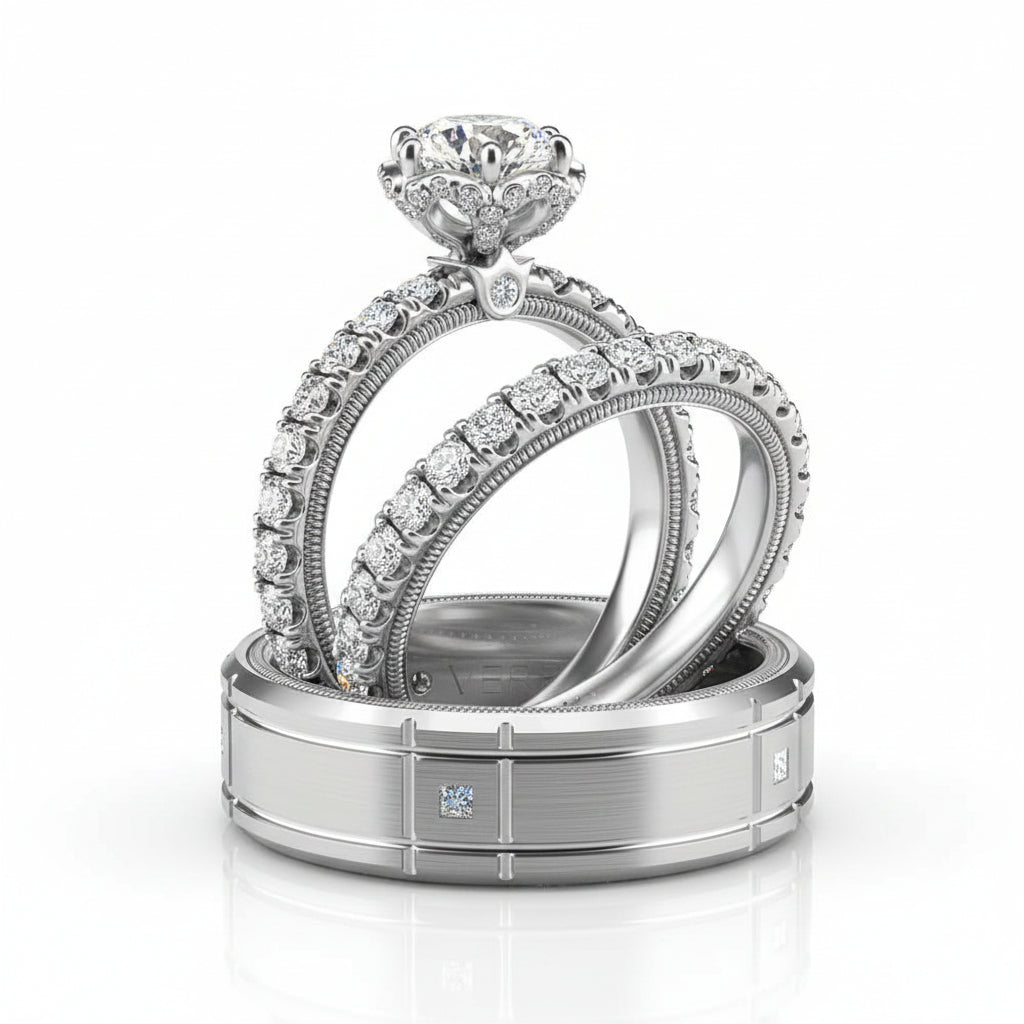 TRADITION - 210TR VERRAGIO Engagement Ring Birmingham Jewelry Verragio Jewelry | Diamond Engagement Ring TRADITION - 210TR