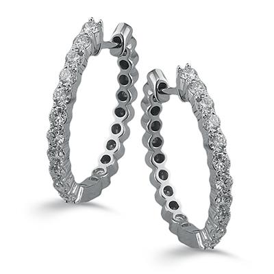 ZEGHANI - ZE297 Monaco ZEGHANI Hoop Earrings Birmingham Jewelry 