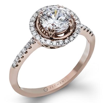 ZEGHANI - ZR1136 ZEGHANI Engagement Ring Birmingham Jewelry 