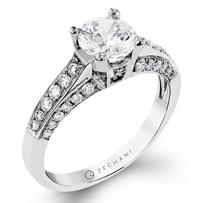 ZEGHANI - ZR113 Paris ZEGHANI Engagement Ring Birmingham Jewelry 