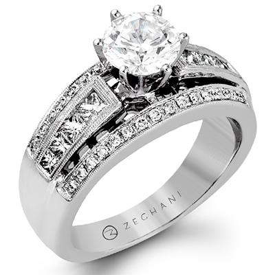 ZEGHANI - ZR119 ZEGHANI Engagement Ring Birmingham Jewelry 