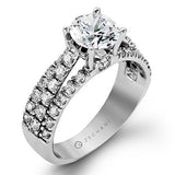 ZEGHANI - ZR120 ZEGHANI Engagement Ring Birmingham Jewelry 