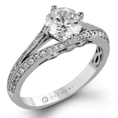 ZEGHANI - ZR1247 Marielle ZEGHANI Engagement Ring Birmingham Jewelry 