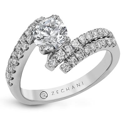 ZEGHANI - ZR1307 ZEGHANI Engagement Ring Birmingham Jewelry 