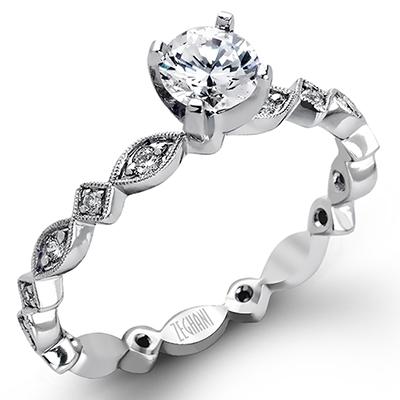 ZEGHANI - ZR228 Ibiza ZEGHANI Engagement Ring Birmingham Jewelry 