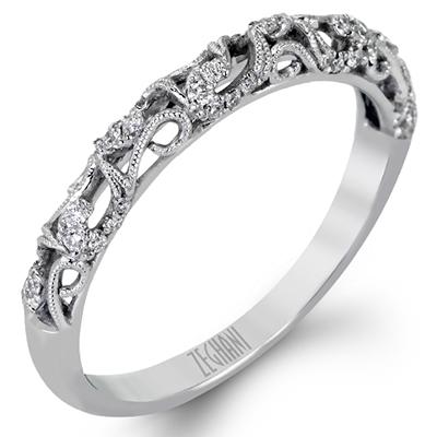 ZEGHANI - ZR914 Winter Ivy (Band) ZEGHANI Wedding Band Birmingham Jewelry 