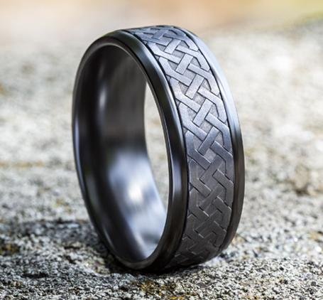BENCHMARK - THE ADARE BENCHMARK Men's Band Birmingham Jewelry 