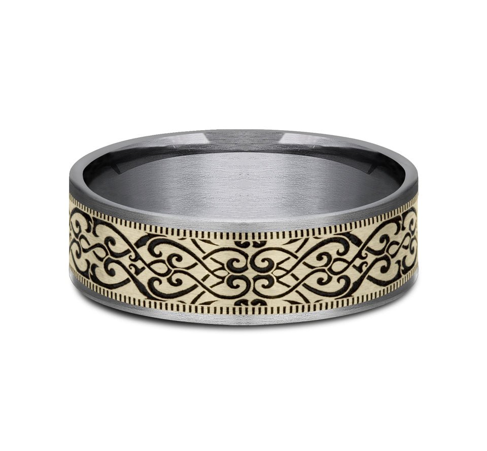 BENCHMARK - THE BASILICA BENCHMARK Men's Band Birmingham Jewelry 