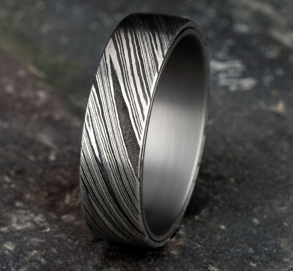 BENCHMARK - THE BLADE BENCHMARK Men's Band Birmingham Jewelry 