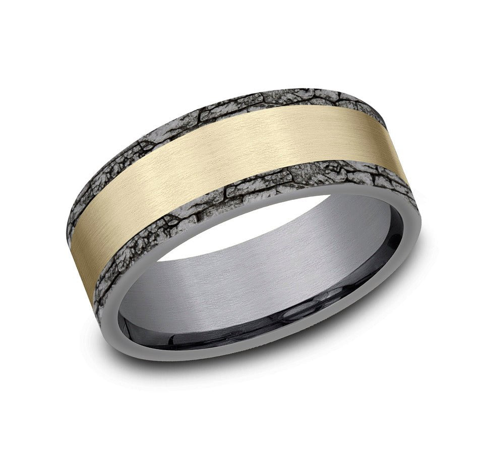 BENCHMARK - THE HADRIAN BENCHMARK Men's Band Birmingham Jewelry 
