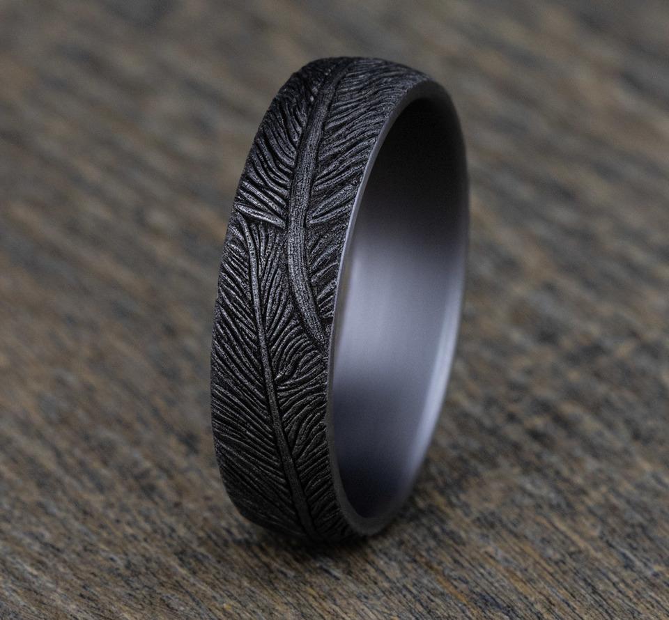 BENCHMARK - THE HAWK BENCHMARK Men's Band Birmingham Jewelry 