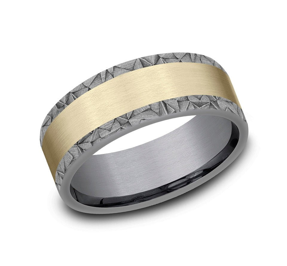 BENCHMARK - THE MOSAIC BENCHMARK Men's Band Birmingham Jewelry 