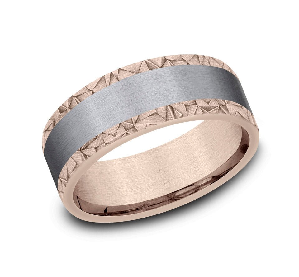 BENCHMARK - THE MOSAIC BENCHMARK Men's Band Birmingham Jewelry 