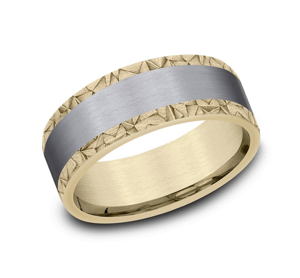BENCHMARK - THE MOSAIC BENCHMARK Men's Band Birmingham Jewelry 