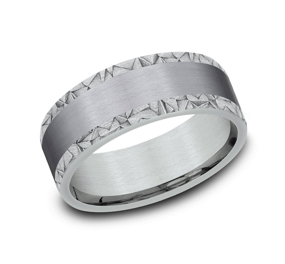 BENCHMARK - THE MOSAIC BENCHMARK Men's Band Birmingham Jewelry 