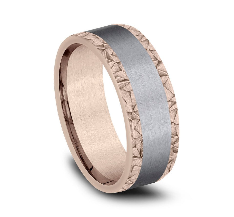BENCHMARK - THE MOSAIC BENCHMARK Men's Band Birmingham Jewelry 