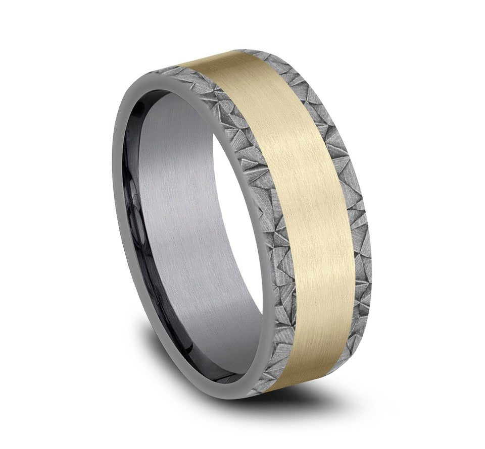 BENCHMARK - THE MOSAIC BENCHMARK Men's Band Birmingham Jewelry 