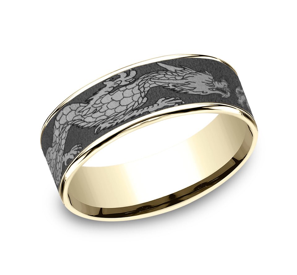 BENCHMARK - THE PROTECTOR BENCHMARK Men's Band Birmingham Jewelry 