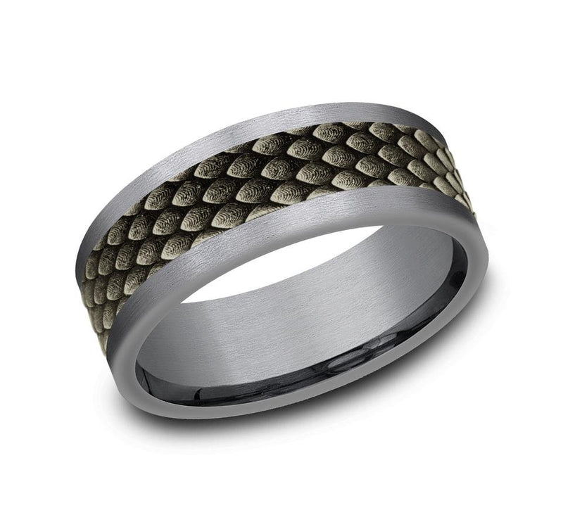 BENCHMARK - THE RHAEGAL BENCHMARK Men's Band Birmingham Jewelry 