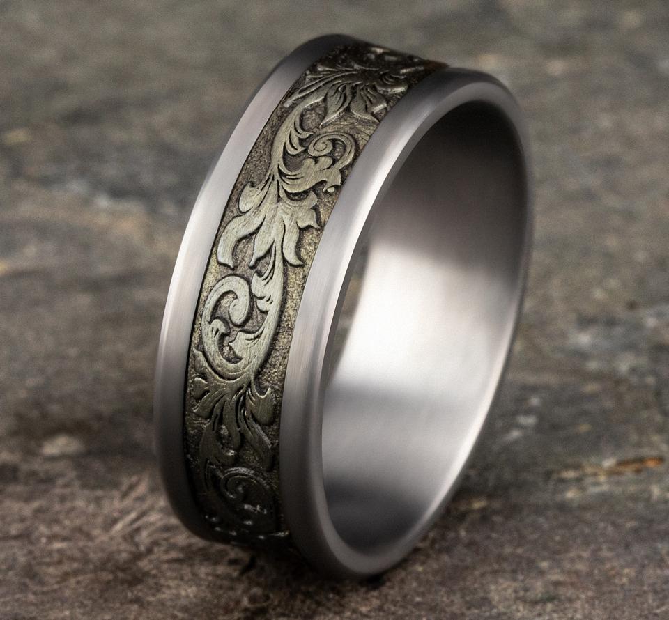 BENCHMARK - THE ROYAL BENCHMARK Men's Band Birmingham Jewelry 
