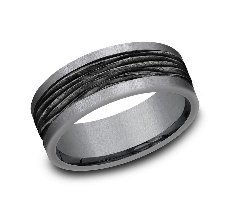 BENCHMARK - THE TEAK BENCHMARK Men's Band Birmingham Jewelry 