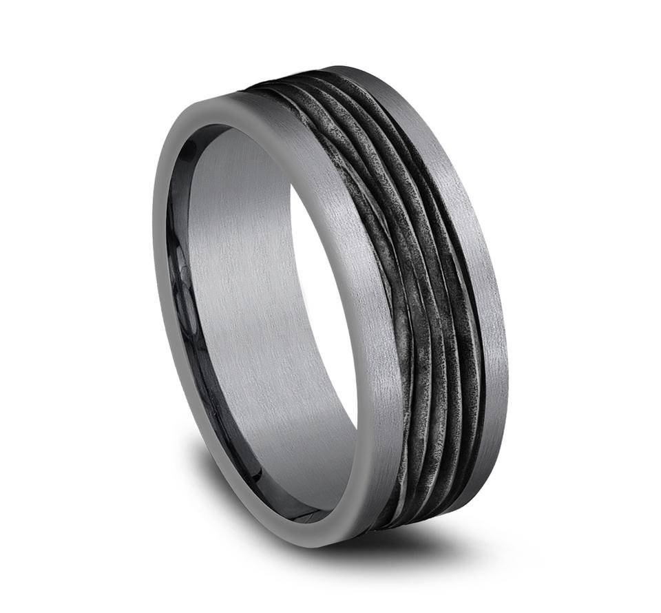 BENCHMARK - THE TEAK BENCHMARK Men's Band Birmingham Jewelry 