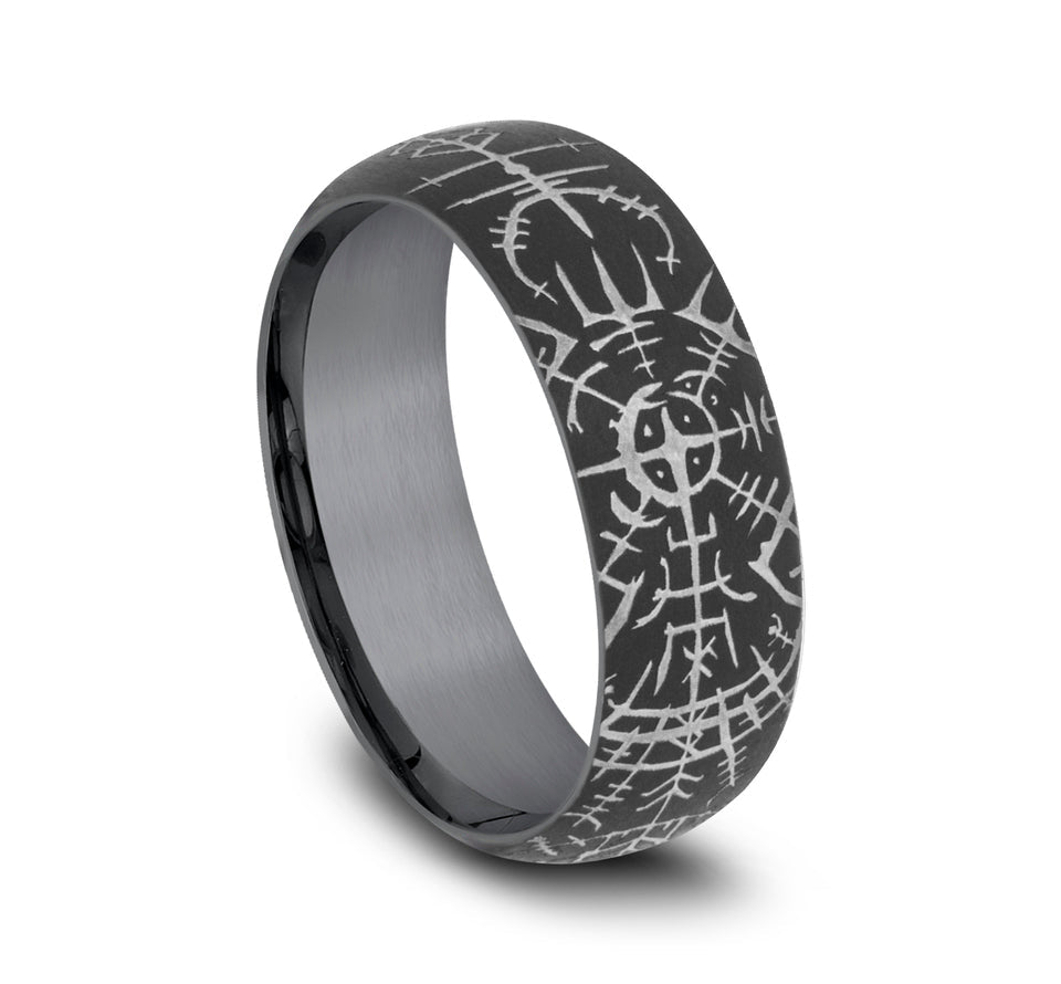 BENCHMARK - THE VIKING BENCHMARK Men's Band Birmingham Jewelry 