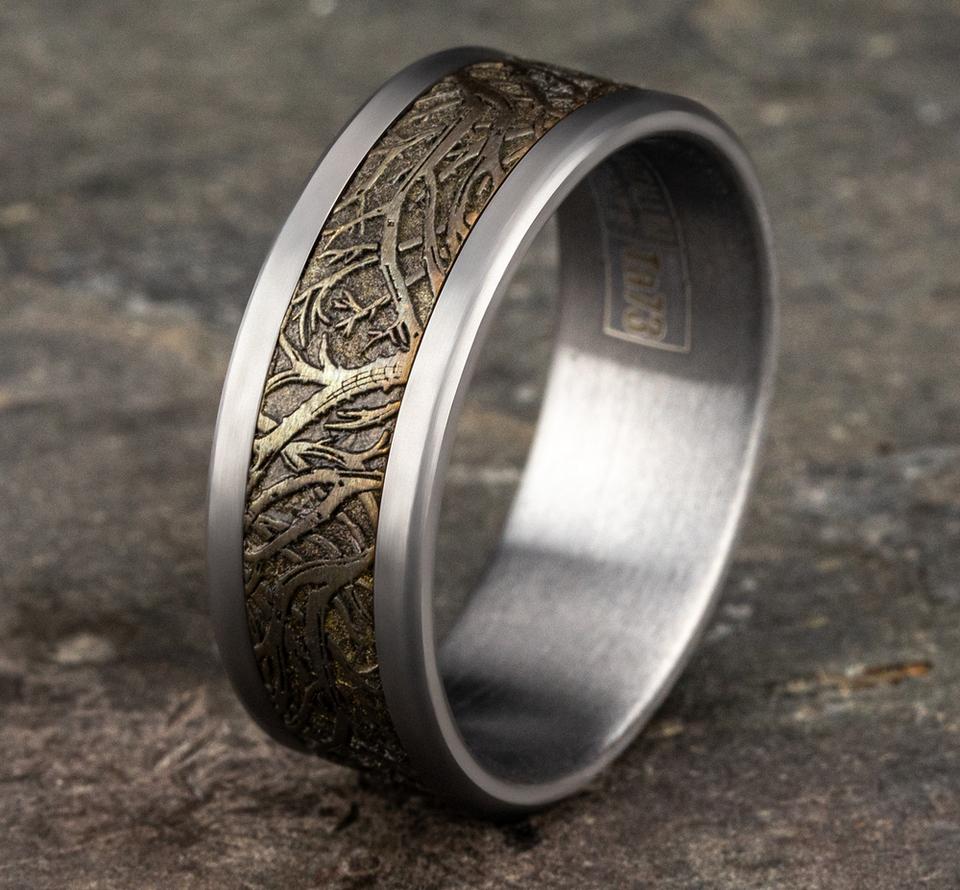 BENCHMARK - THE WINDSOR BENCHMARK Men's Band Birmingham Jewelry 