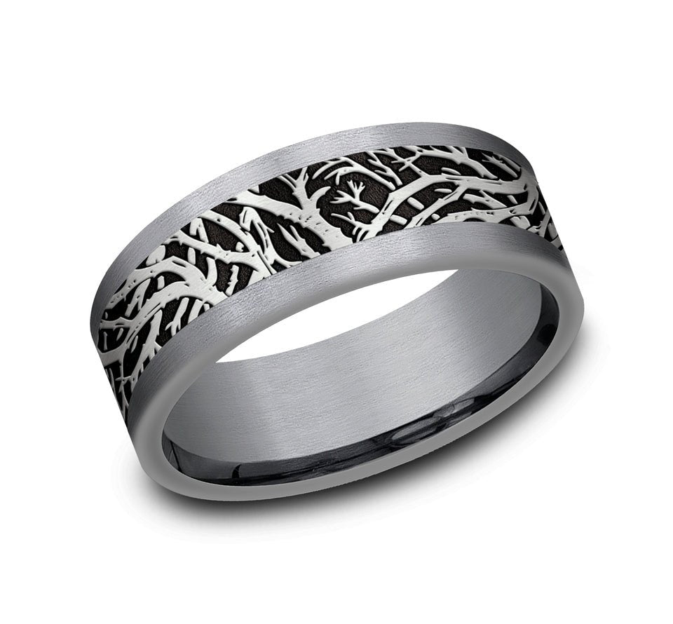 BENCHMARK - THE WINDSOR BENCHMARK Men's Band Birmingham Jewelry 
