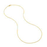 10k Gold 1.05mm Wheat Chain with Lobster Lock Birmingham Jewelry Chain Birmingham Jewelry 