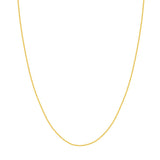 10k Gold 1.05mm Wheat Chain with Lobster Lock Birmingham Jewelry Chain Birmingham Jewelry 