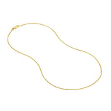 10K Gold 1mm Snake Chain with Lobster Lock Birmingham Jewelry Chain Birmingham Jewelry 