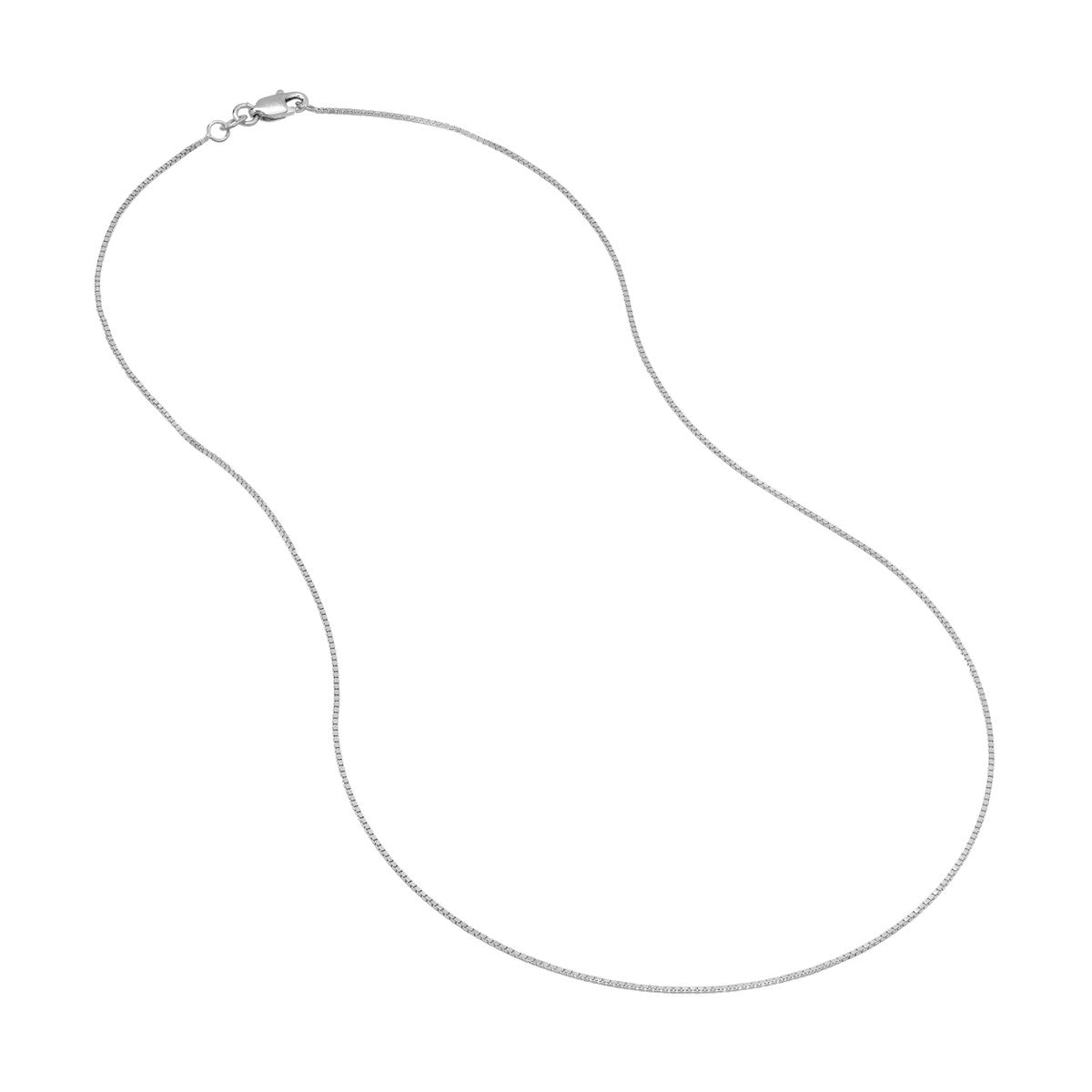 10K Yellow Gold 0.73mm Box Chain with Lobster Birmingham Jewelry Chain Birmingham Jewelry 