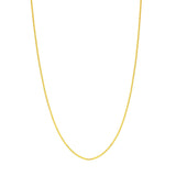 10K Yellow Gold 0.73mm Box Chain with Lobster Birmingham Jewelry Chain Birmingham Jewelry 
