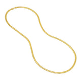 Birmingham Jewelry - 10K Yellow Gold 5.00mm Miami Cuban Chain with Lobster Lock - Birmingham Jewelry