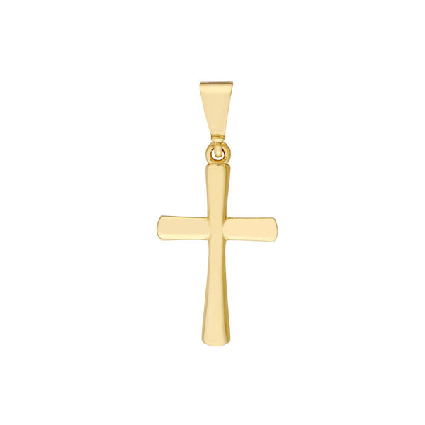 Birmingham Jewelry - 10K Yellow Gold Classic Cross Pendant - Birmingham Jewelry