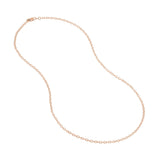 14K 1.90mm Designer Rolo Chain with Lobster Lock Birmingham Jewelry Chain Birmingham Jewelry 