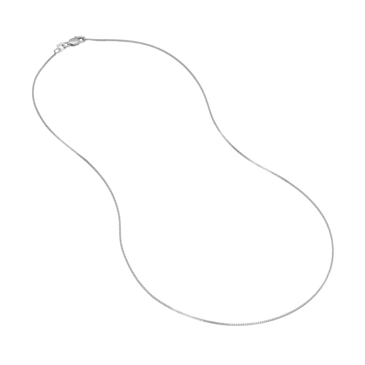 Birmingham Jewelry - 14K Gold 0.66mm Box Chain with Lobster Lock - Birmingham Jewelry